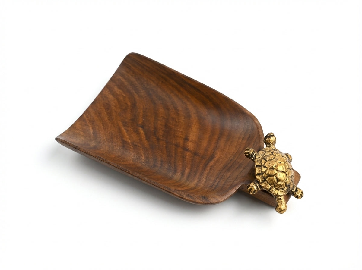 Turtle Wooden Spoon Rest - Image 4