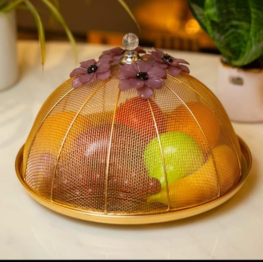 Net Basket Golden Mauve