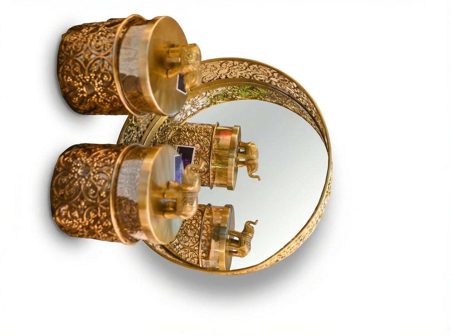 Jali Mirror Platter - Image 2