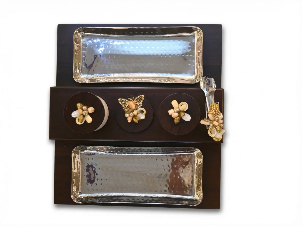 Square Platter with Dip