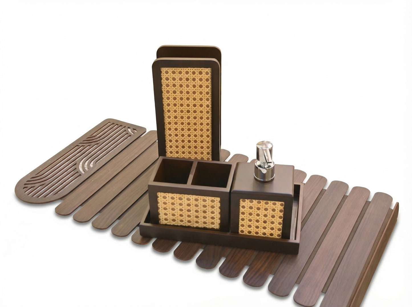 Rattan Towel Holder - Image 3