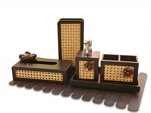 Rattan Towel Holder - Image 2