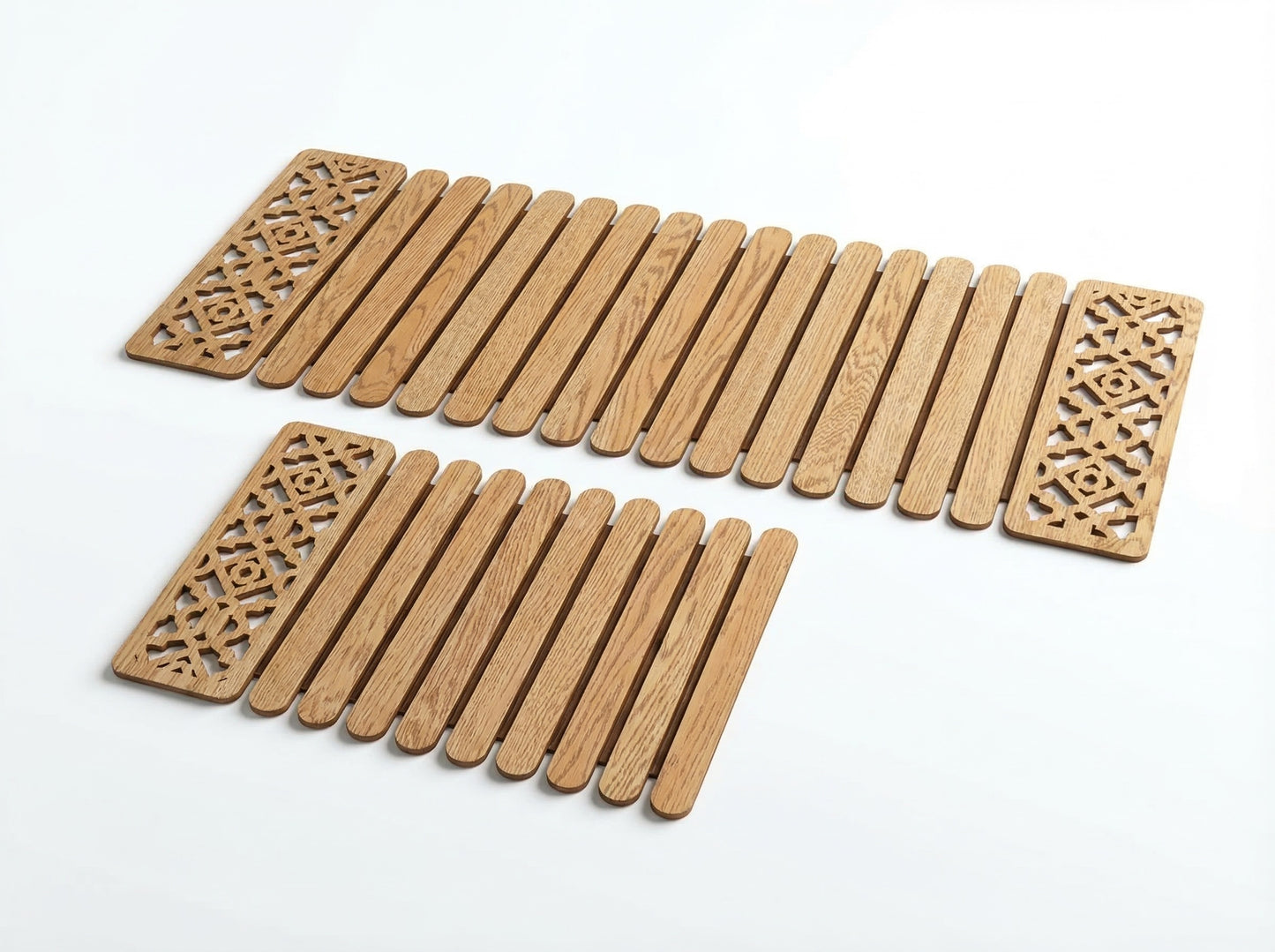 Cream Cut Work Runner