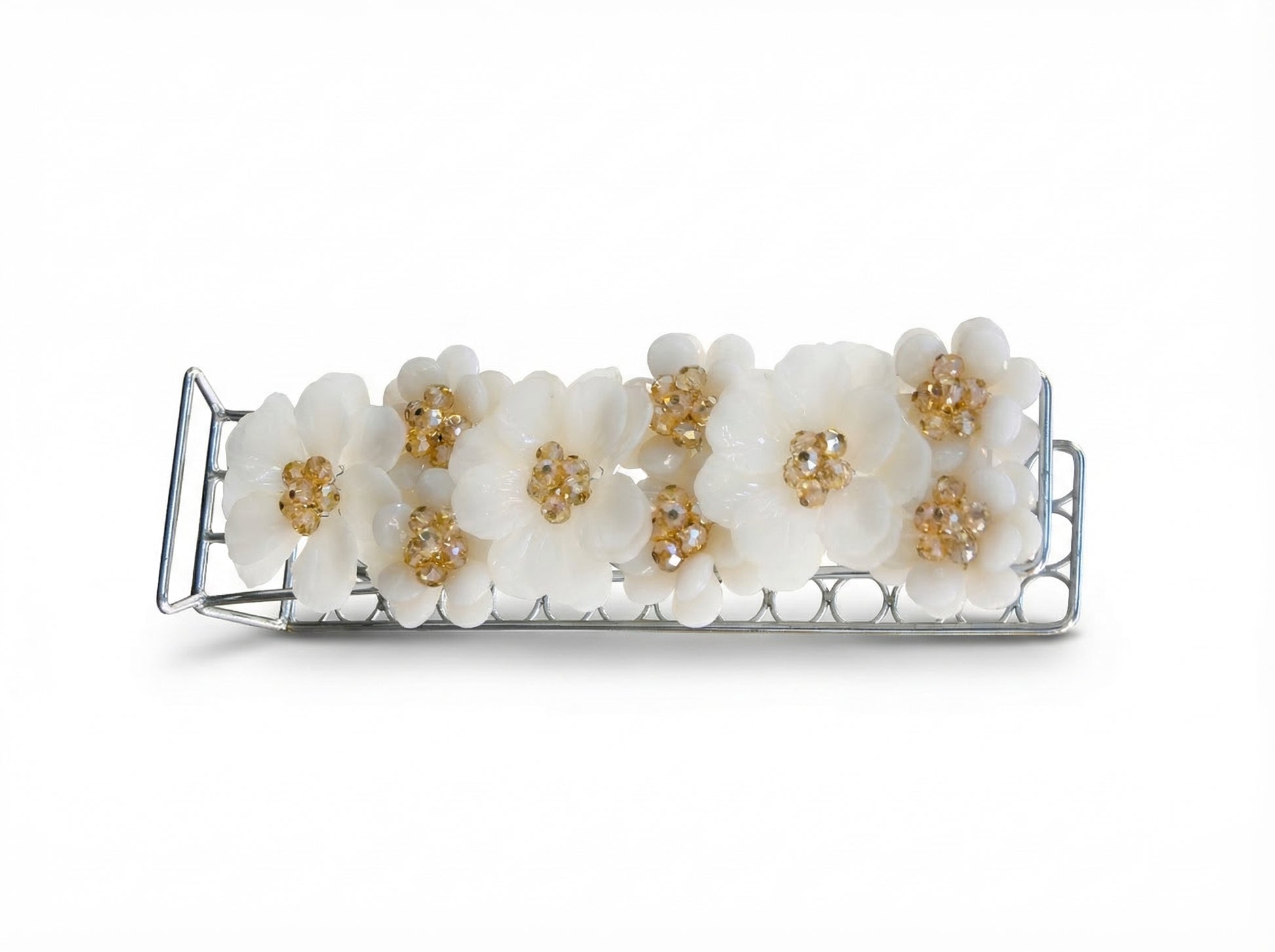 White Steel Towel Holder - Image 2