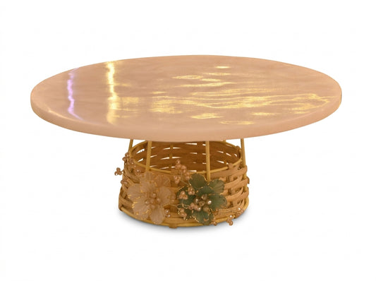 Jute Base Cake Stand