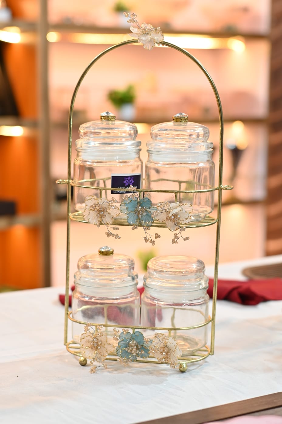 Mukwas Four Jar Stand
