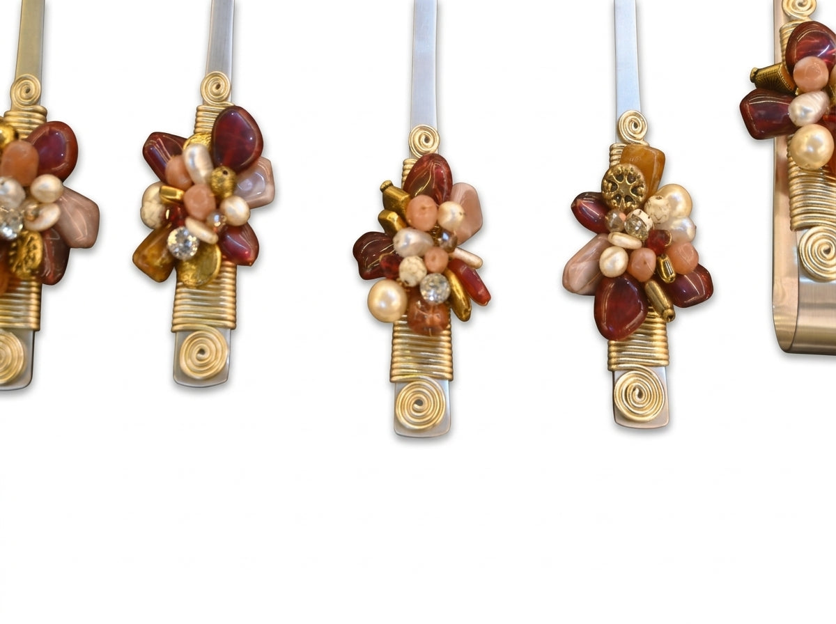 Red Guccha Serving Set - Image 2