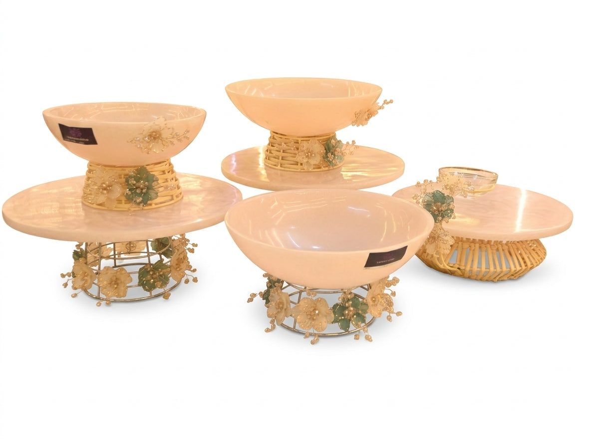 Jute Base Cake Stand - Image 3