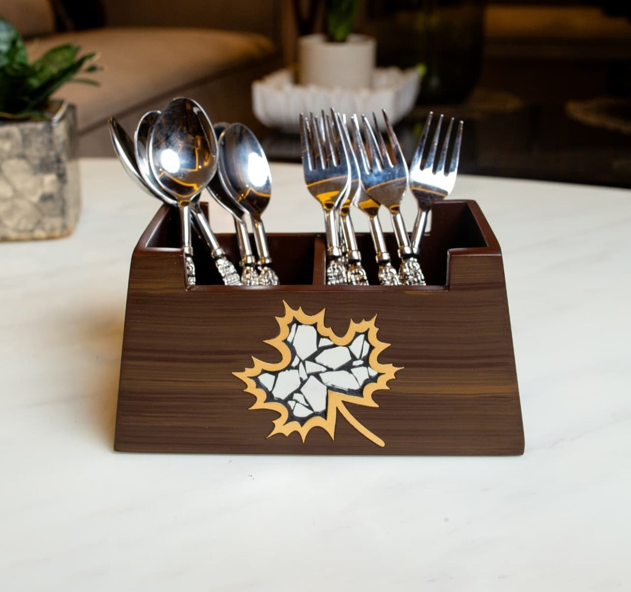 Maple Cutlery Holder
